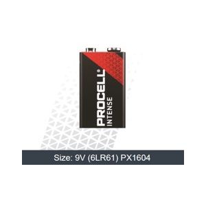 Intense 9V alkaline battery pk=10