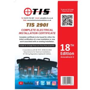 Electrical installation certificate book