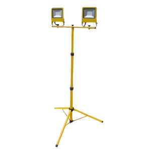 LED Twin Slim Tripod Light - 2 x 10W 110V