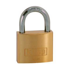 Brass padlock 40mm