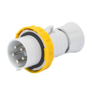 Industrial Connectors - IP67 rating - 2P+E 32A 110V 4H