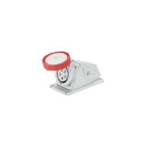 IP67 90° Surface Socket - 3P+N+E 16A 400V 6H