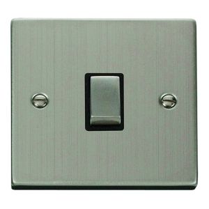 20 Amp DP Plate Switches - black insert