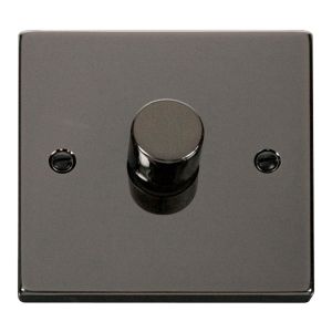 Dimmer Switch TE 1 Gang 2 Way 100W - Black Nickel