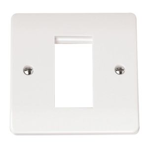 1 gang 1 module euro plate