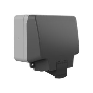 2G RCD Socket 13A IP66 act g/b