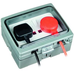 2 Gang 13A Switched Socket