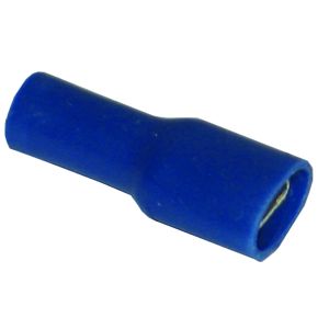 Pre-Insulated Terminals Push On - Female 6.3mm blue