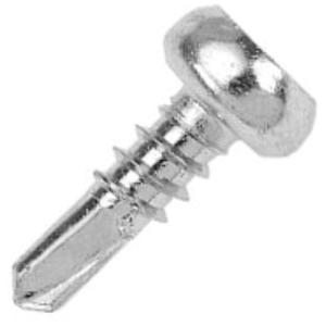 Pan Head Self-Drilling Screws 4.2x13- Pack of 100