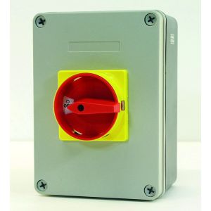 Large Enclosure Rotary Isolators - 40A 4 Pole