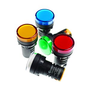 22mm LED Pilot Lamps - 24V AC/DC red