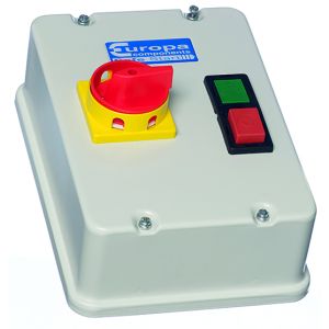 DOL + Isolator IP54 5.5kW 230V coil steel enclosure