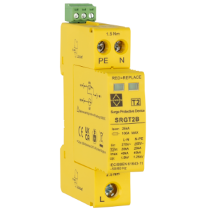 Type 2 SP&amp;N SPD single module TN/TT 20/40kA