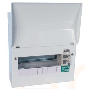Consumer Unit - 80A RCCB Incomer - 8 Way
