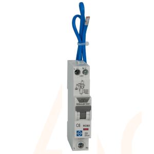 Economy 6kA 30mA 1P+N RCBO - B Curve - 6A - Type A