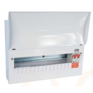 Consumer unit 14-way 100A main switch RKO
