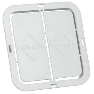 Consumer unit rear cable entry plate 60x60mm 4 pk