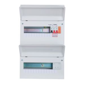 Consumer unit main switch 21way (10/11) T2 SPD