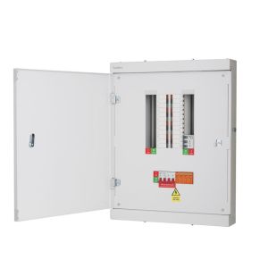 Distribution Board 3way TP&amp;N 125A 4P Main Sw T2 SPD