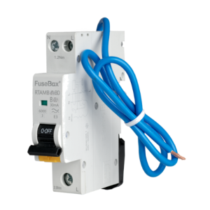 Mini RCBO 1P+SWN 10A B 30mA 6kA bi-directional type A
