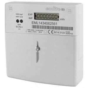 100A single phase MID approved meter + ext cover