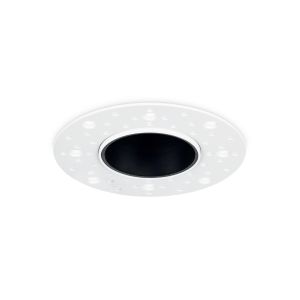 Downlight plaster-in integ 5W 3000K black