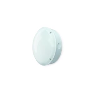 Bulkhead 8/12W IP65 3CCT 274mm w/o rim white