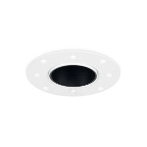 Downlight Fire Rated plaster-in black