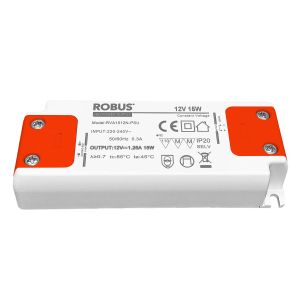 LED driver 15W 12V IP20 non-dimmable