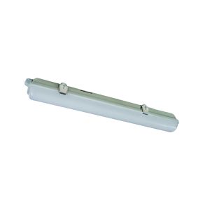 20W LED corrosion proof, IP65, 2ft twin, Grey, 4000K