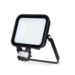 Floodlight + PIR LED 30W IP65 3200lm 3CCT black
