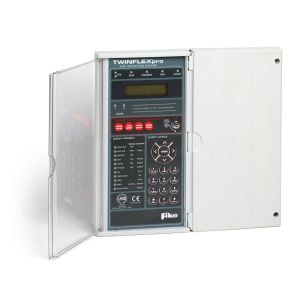 2 zone dual fire alarm panel