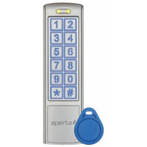 Proximity &amp; Keypad - Door entry - Silver