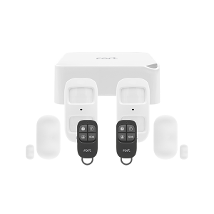 Smart alarm kit, Hub, 2xpet PIR, 2xcont, 2xremote