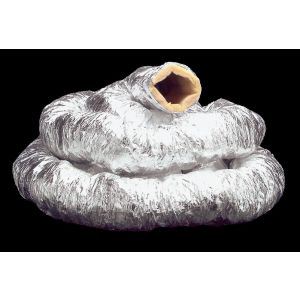Insulated Alu Flexible Ducting 150mm x 10M