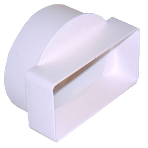 110m x 54mm Short Round To Rectangular Adaptor female
