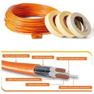 1090W 3mm Undertile heating cable