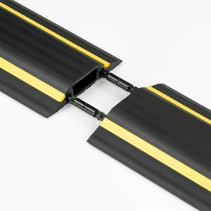 Floor Cable Protector Medium Duty - 9Mtr Black &amp; Yellow