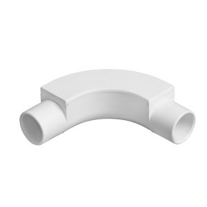 PVC Conduit Inspection Bend - 20mm - White
