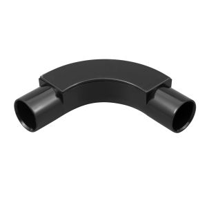 PVC Conduit Inspection Bend - 20mm - Black