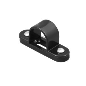 PVC Conduit Spacer Bar Saddle - 20mm - Black