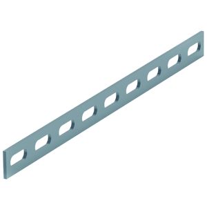 Basket slotted steel strap, 270mm x 20mm