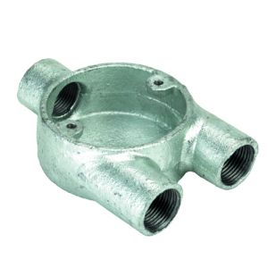 Galvanised Conduit Fittings - Y Boxes - 25mm