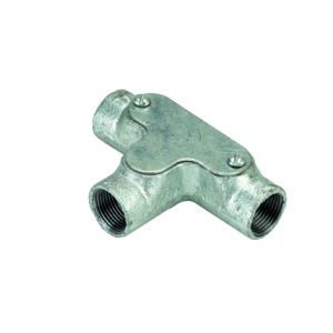 Galvanised Conduit Fittings - Inspection Tees - 25mm