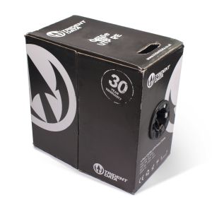 Cat5e UTP external grade black PE 305m box