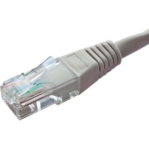 Cat6 UTP patch lead 5.0m grey LS0H