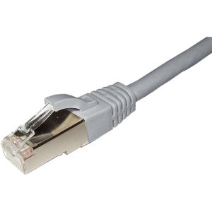 Cat6a Patch Lead - S/FTP LSHF - Grey - 1.0m Length
